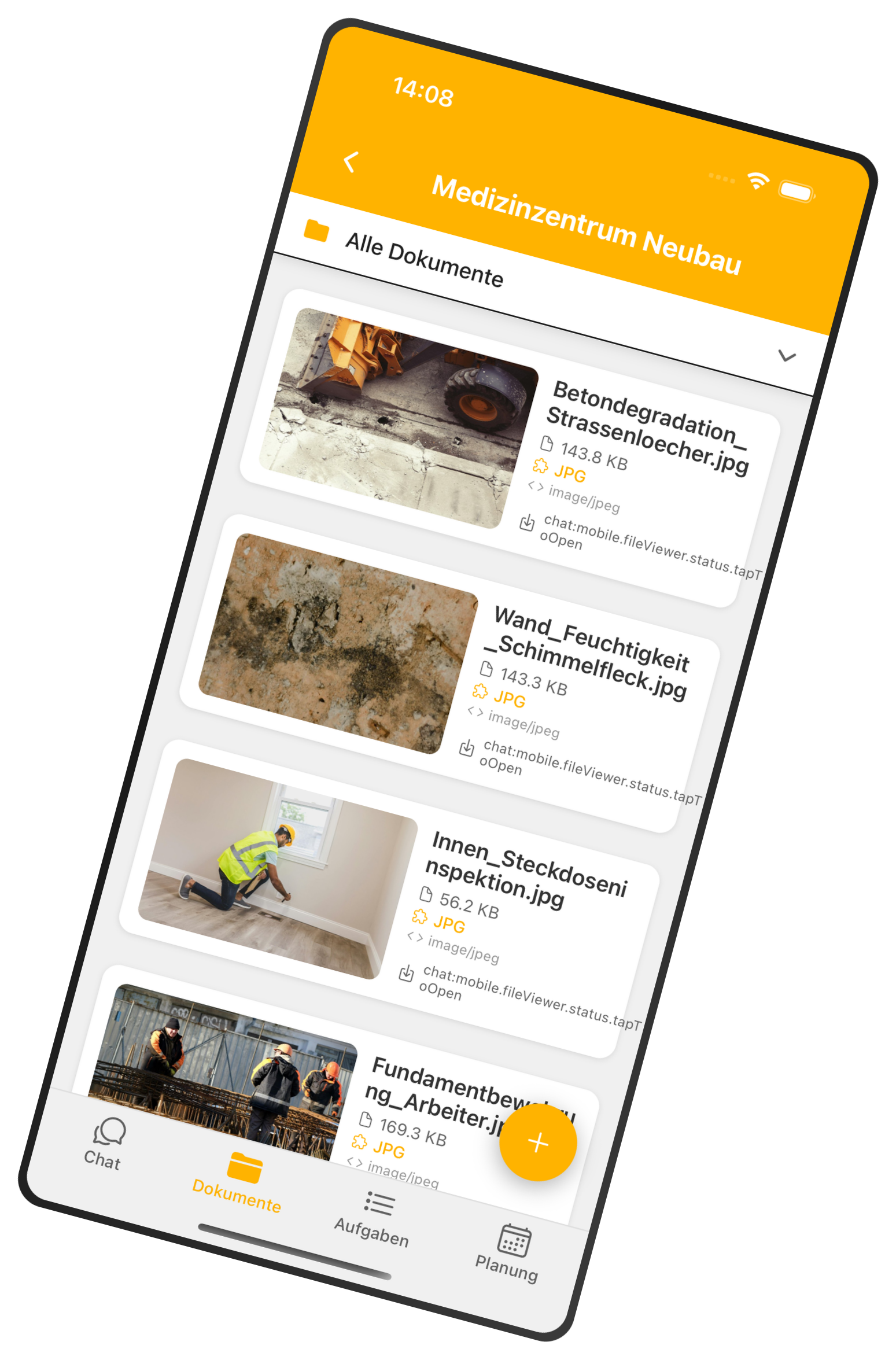 App Mobile Dokumente