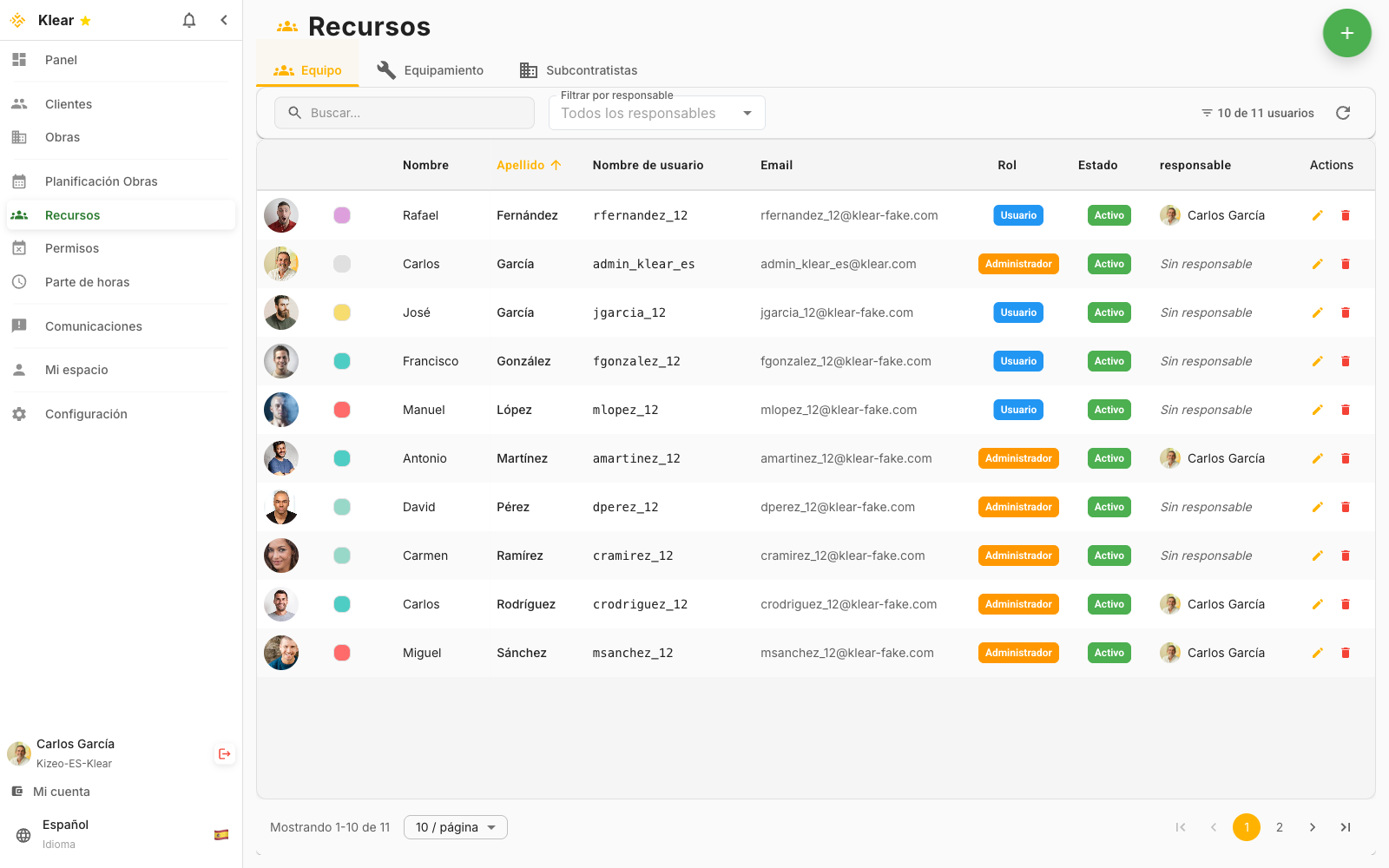 Estadísticas y análisis