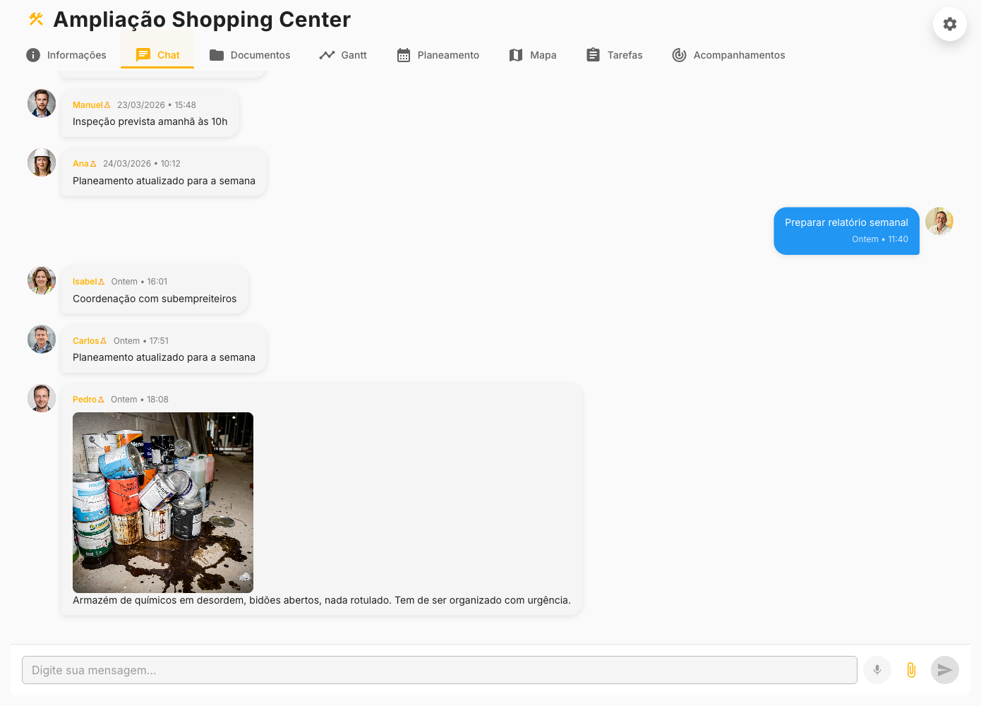 Comunicação Instantânea